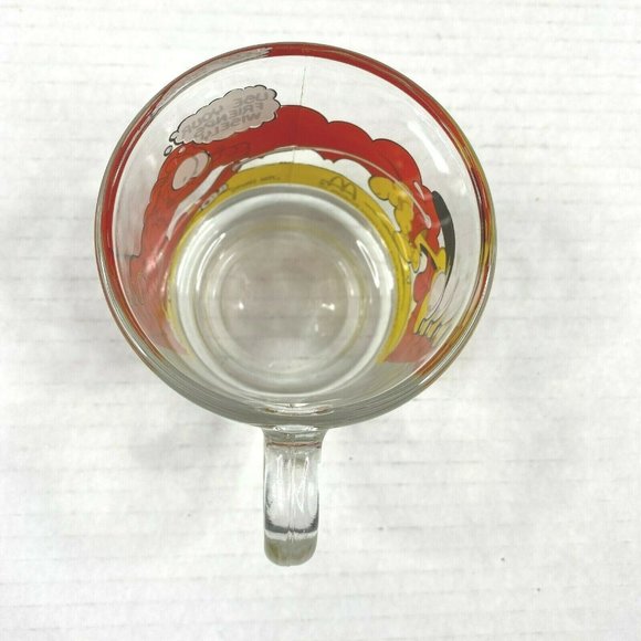 Vintage McDonalds Garfield Glass Coffee Mug Cup Jim Davis 1978 Collectible 1970s - Picture 5 of 7